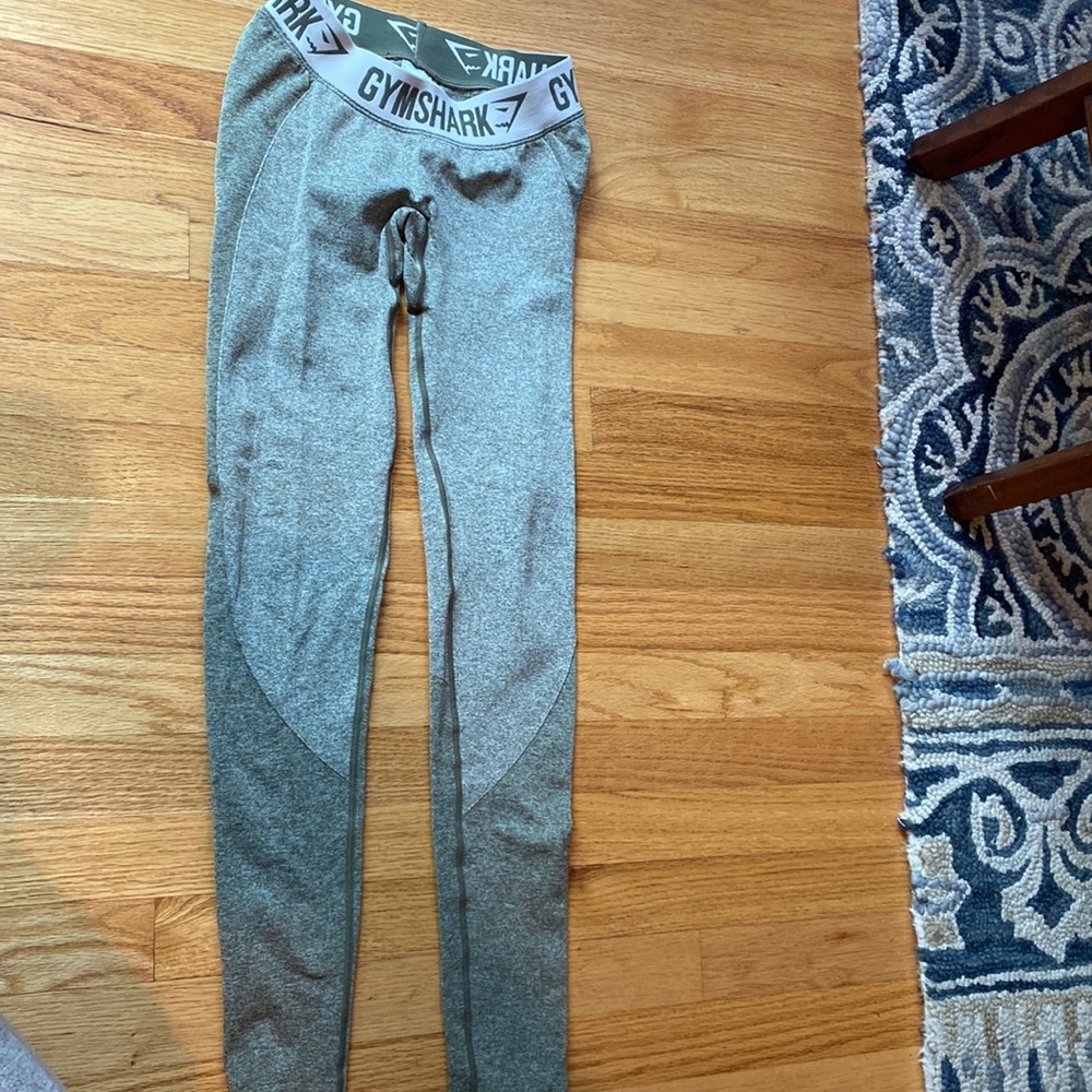 Army green leggings